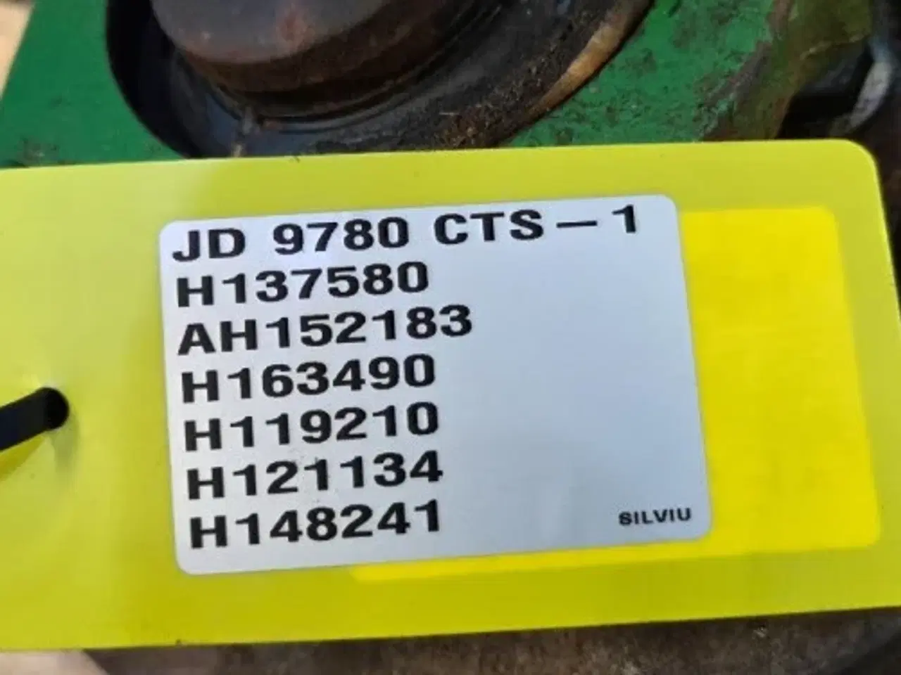 Billede 2 - John Deere 9780 Remskive H163490