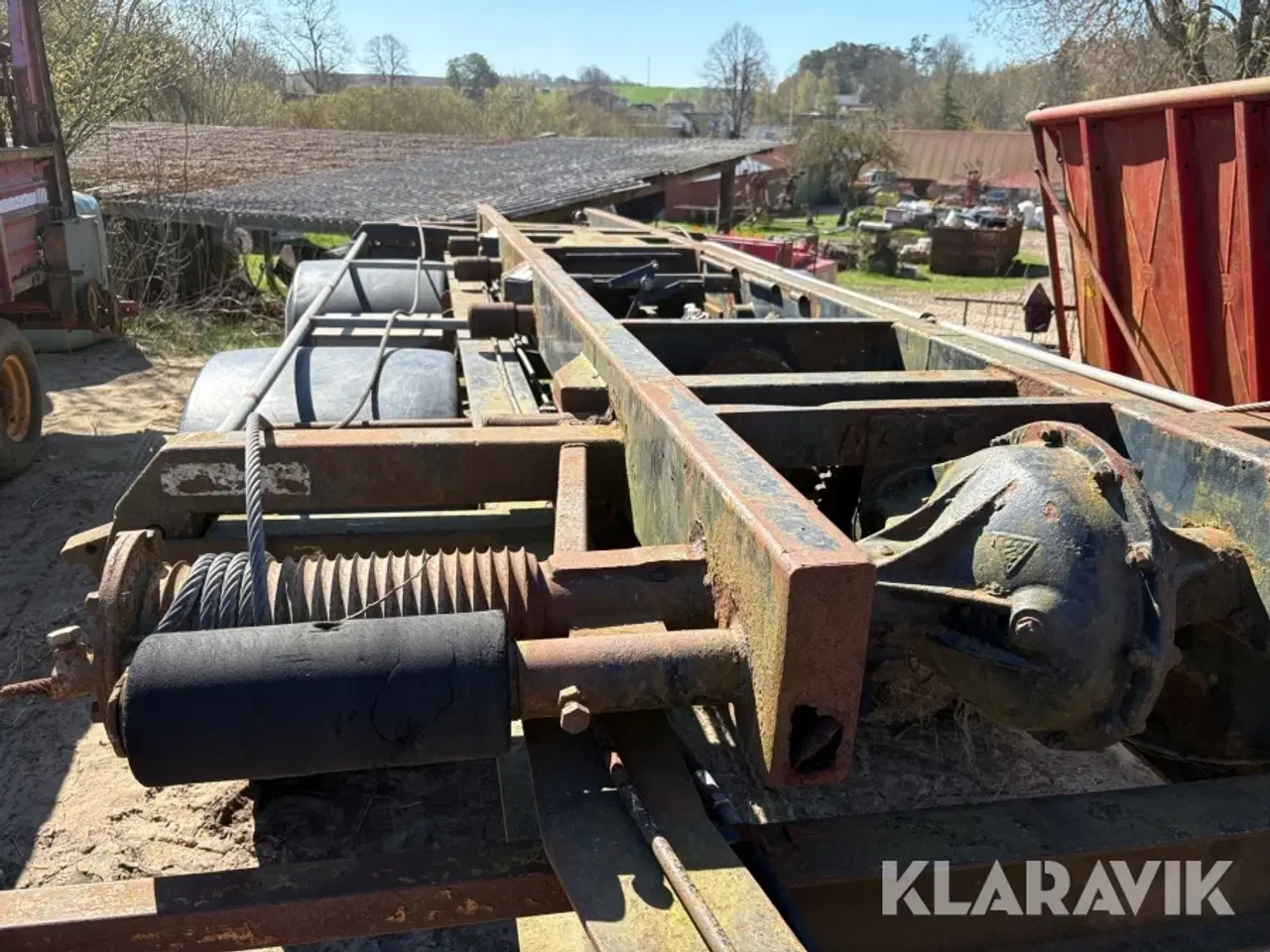 Billede 9 - Anhænger med wirehejs