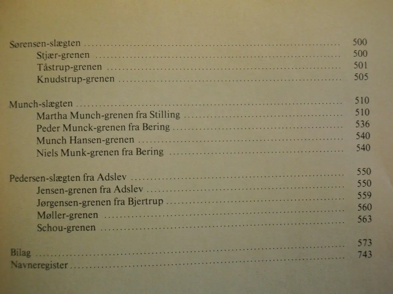 Billede 4 - adslev-slægten 1981 - slægtsbog for efterkommere a