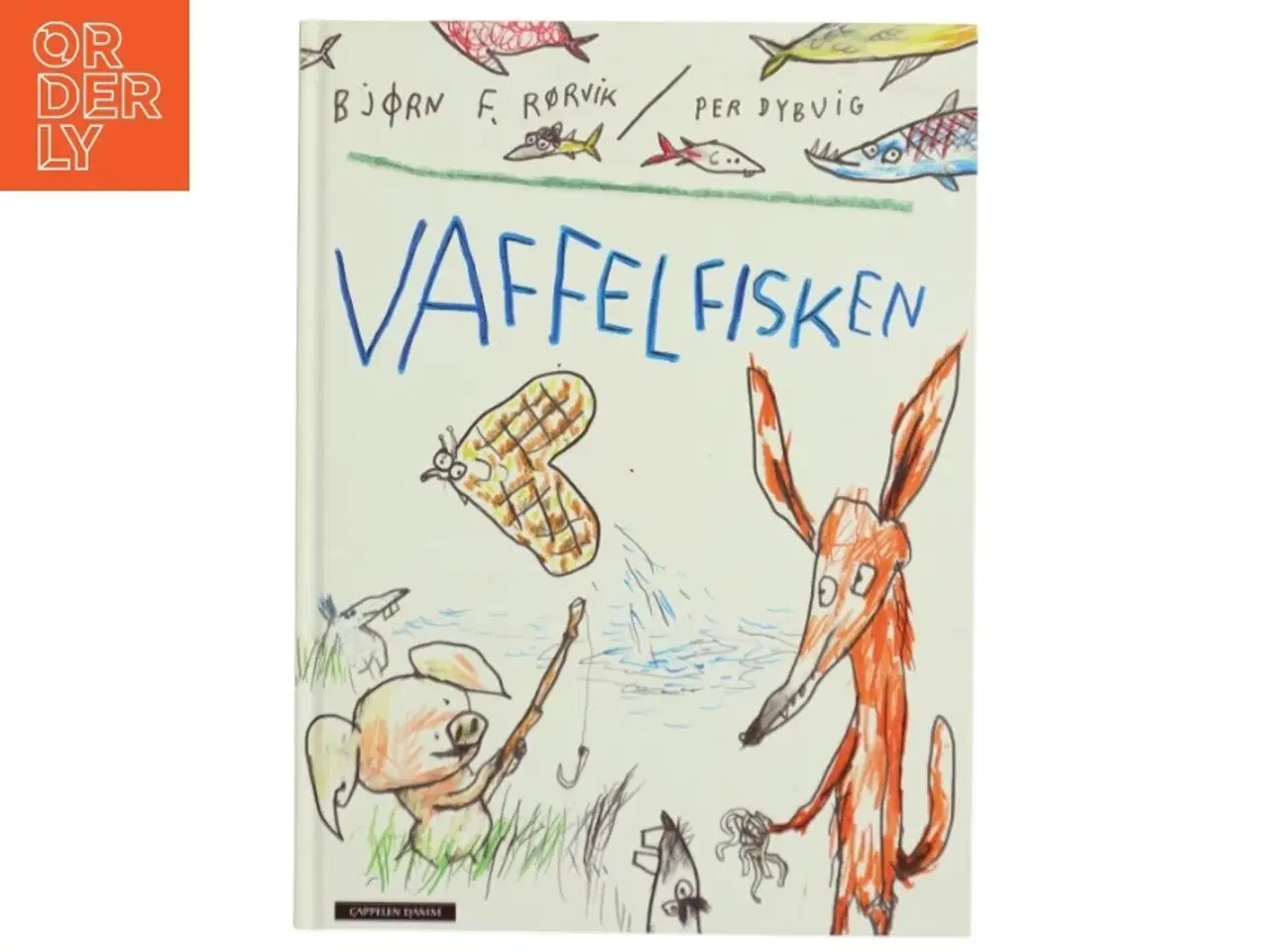 Billede 1 - Vaffelfisken af Bjørn F. Rørvik (Bog) fra Cappelen Damm