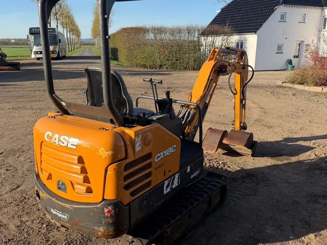 Billede 3 - Case CX18C KUN KØRT 808 timer