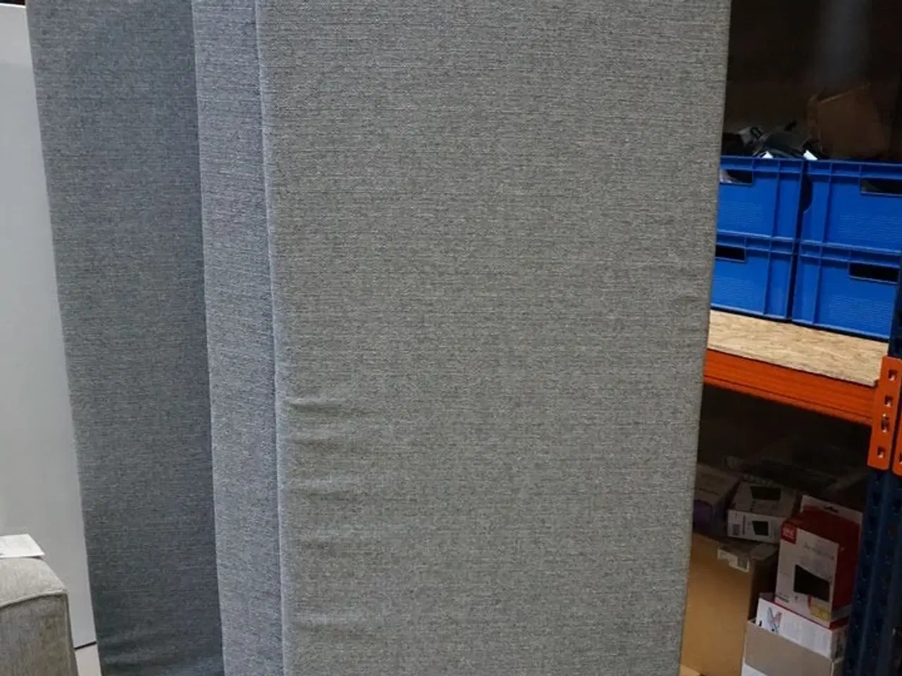 Billede 4 - Sleepy lux foldemadras lysegrå 200x180x12 cm