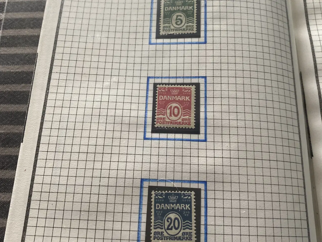 Billede 5 - Frimærker 1904-1933 diverse 1,2,3,4,5 mv. øre 
