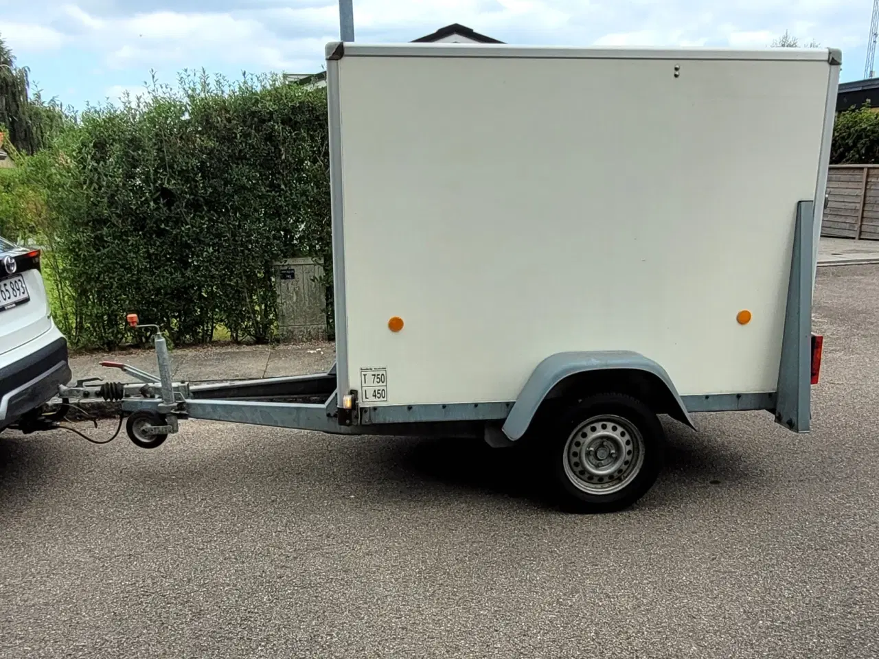 Billede 1 - Brenderup Cargo Trailer med bremser og rampe bag. 