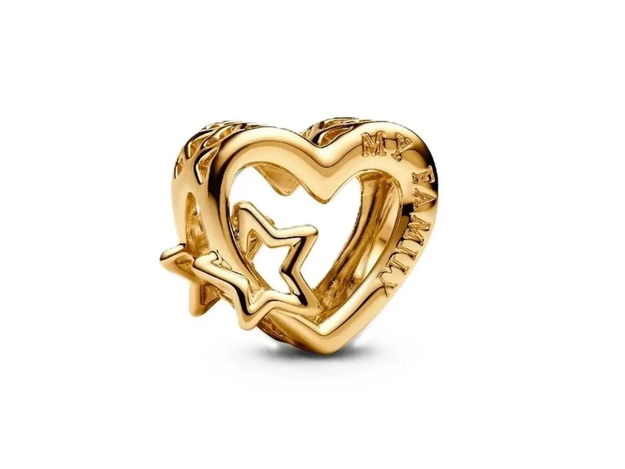 Billede 1 - Charm til armbånd Pandora - 762829C00 - gylden