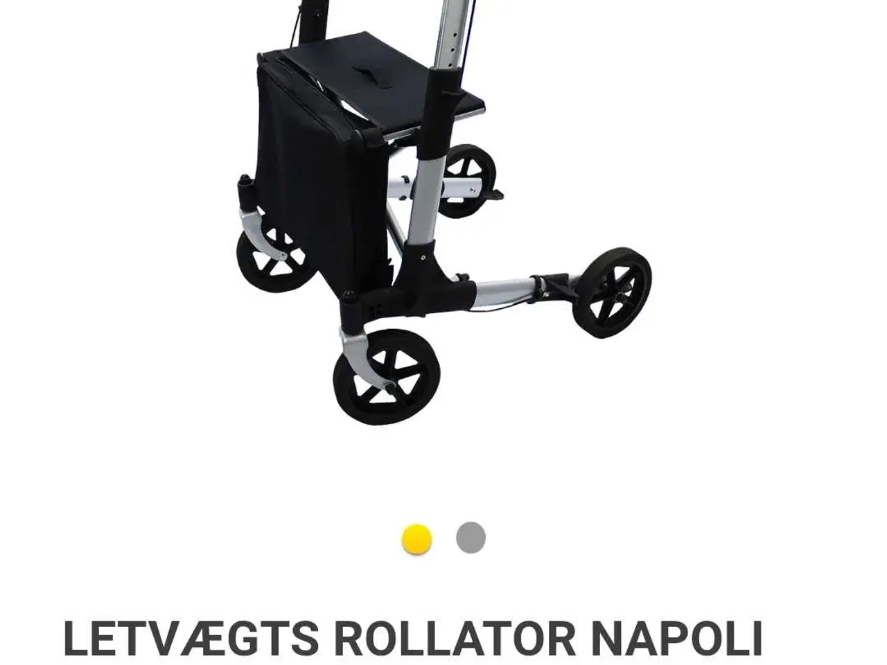 Billede 2 - Letvægts rollator sammenklappelig 
