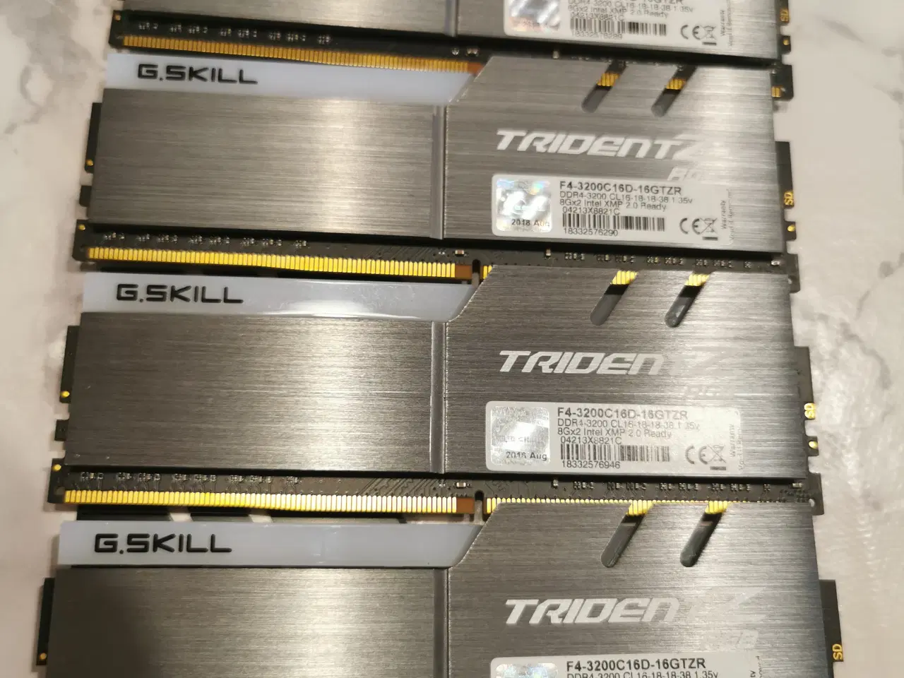 Billede 2 - G.Skill Trident Z RGB LED DDR4 3200MHz 2x8GB