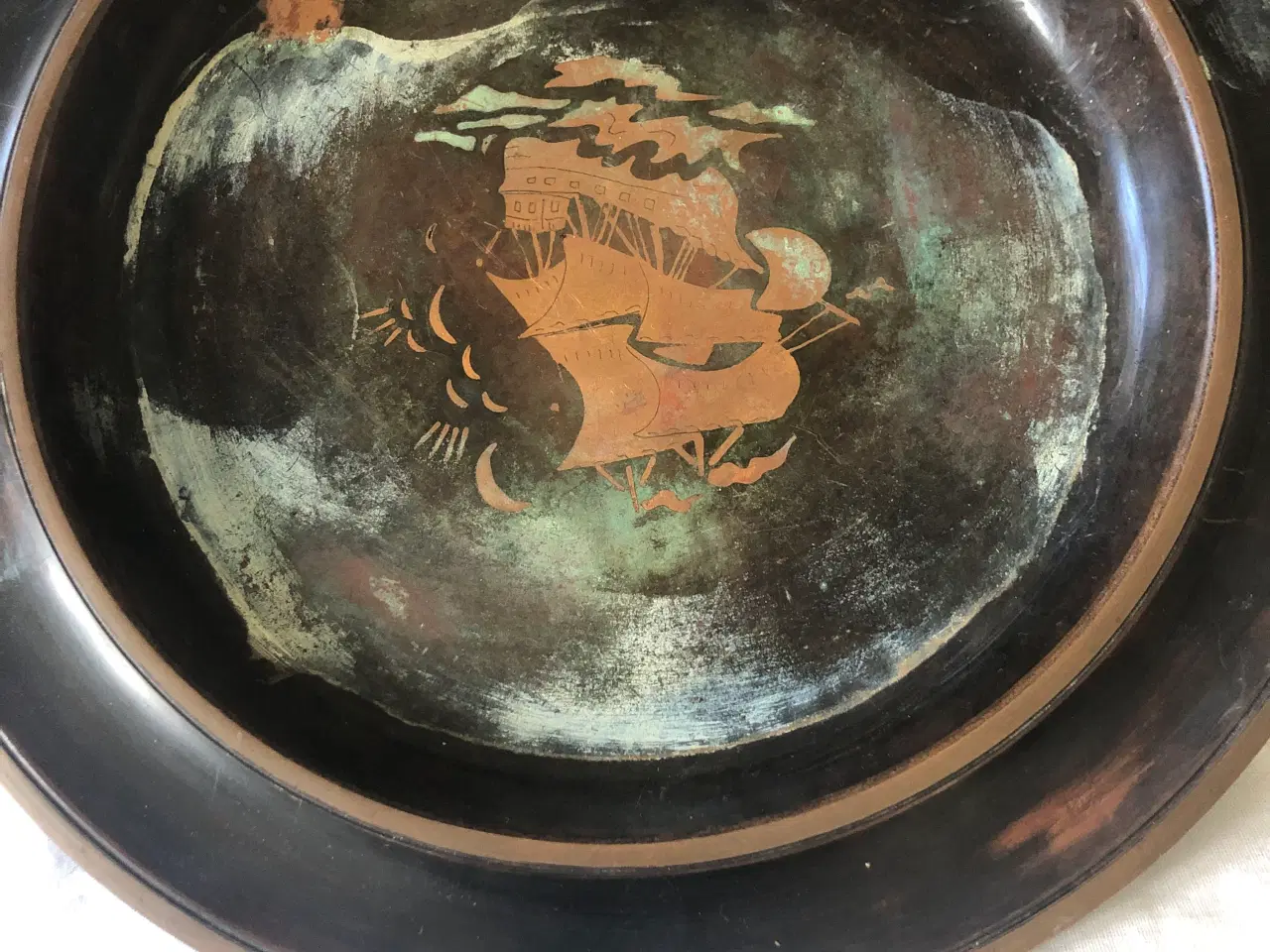 Billede 1 - Bronze fad