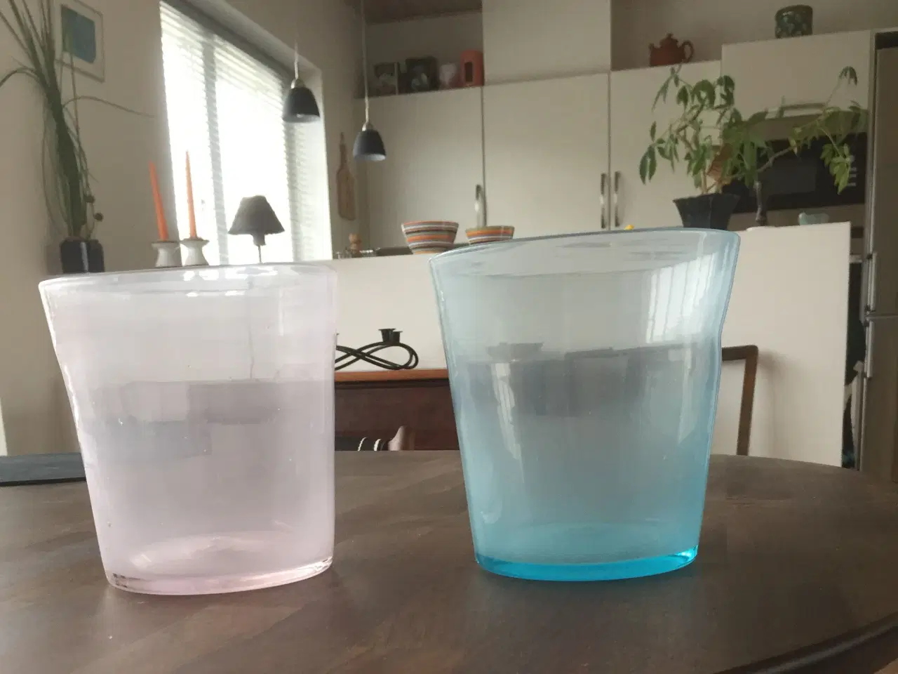 Billede 1 - Glas urtepotter