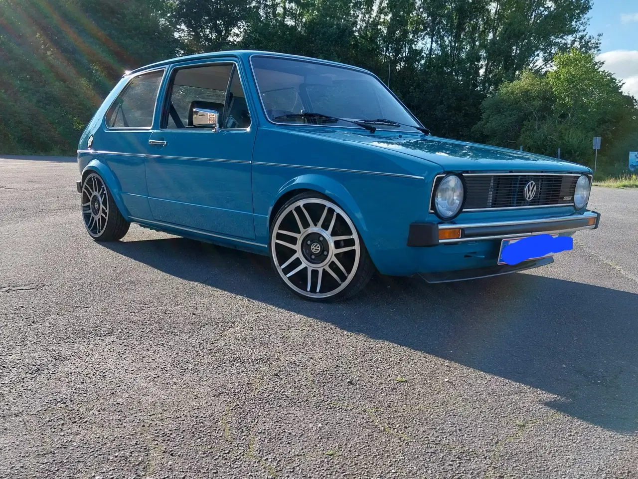 Billede 1 - Vw golf 1 16v med spjældhuse