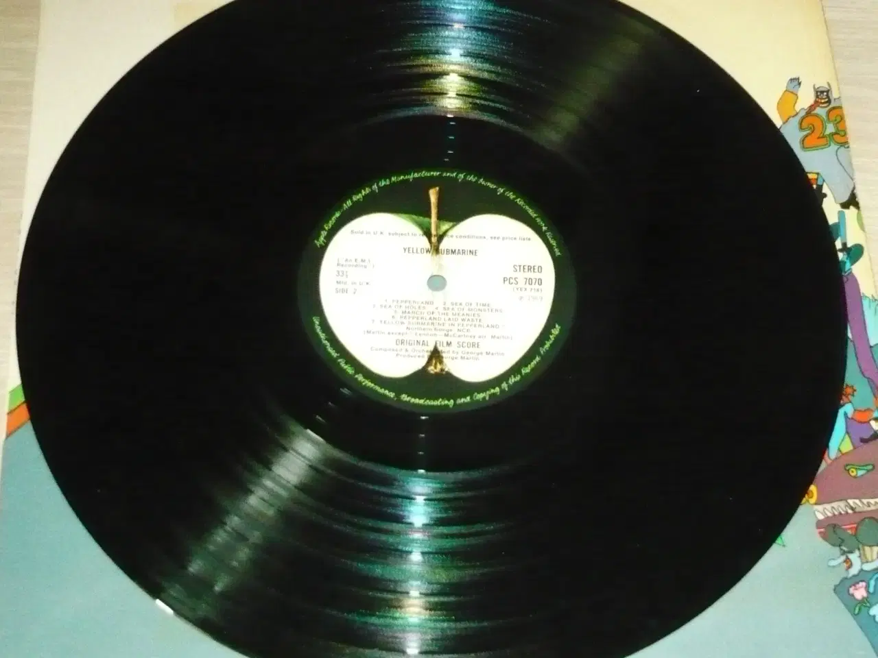 Billede 3 - THE BEATLES YELLOW SUBMARINE LP