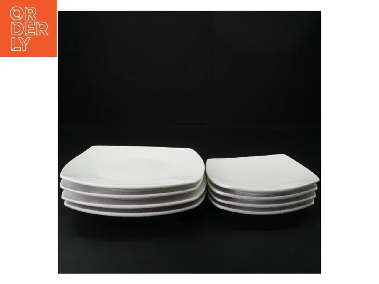 Billede 1 - Tallerkener fra Arona (str. 19 x 19 cm og 14 x 14 cm)