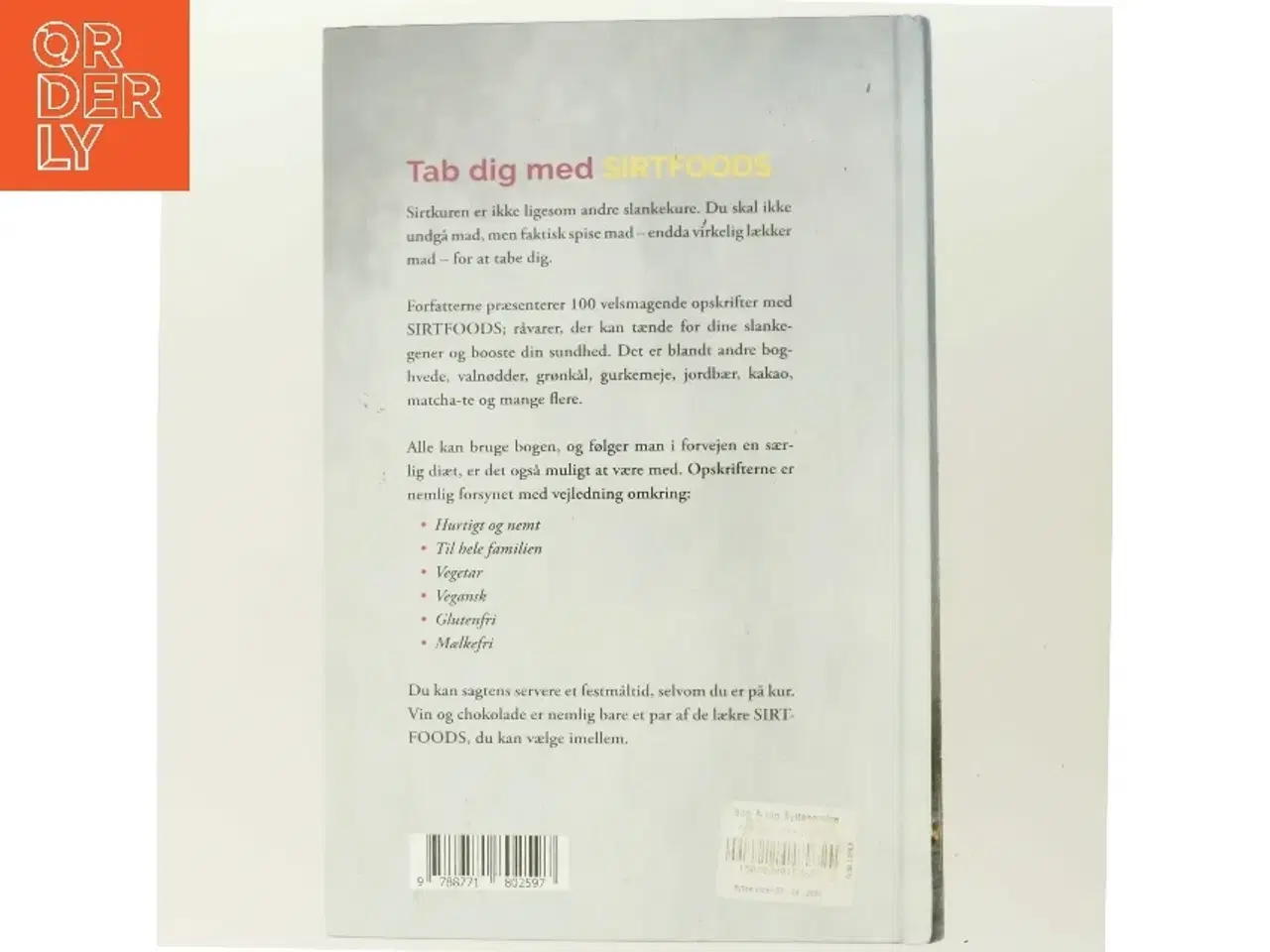 Billede 3 - Slank med sirtfoods af Aidan Goggins (Bog)