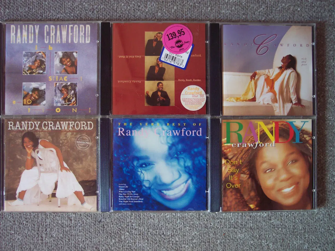 Billede 1 - .RANDY CRAWFORD  CDer sælges stykvis              