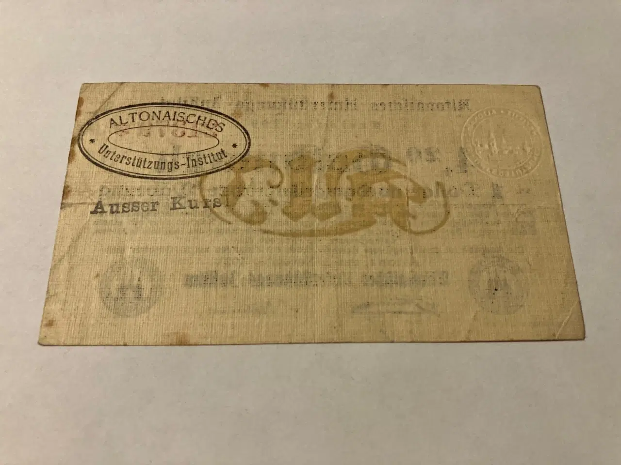 Billede 2 - 4,20 Goldmark = 1 Dollar Germany banknote