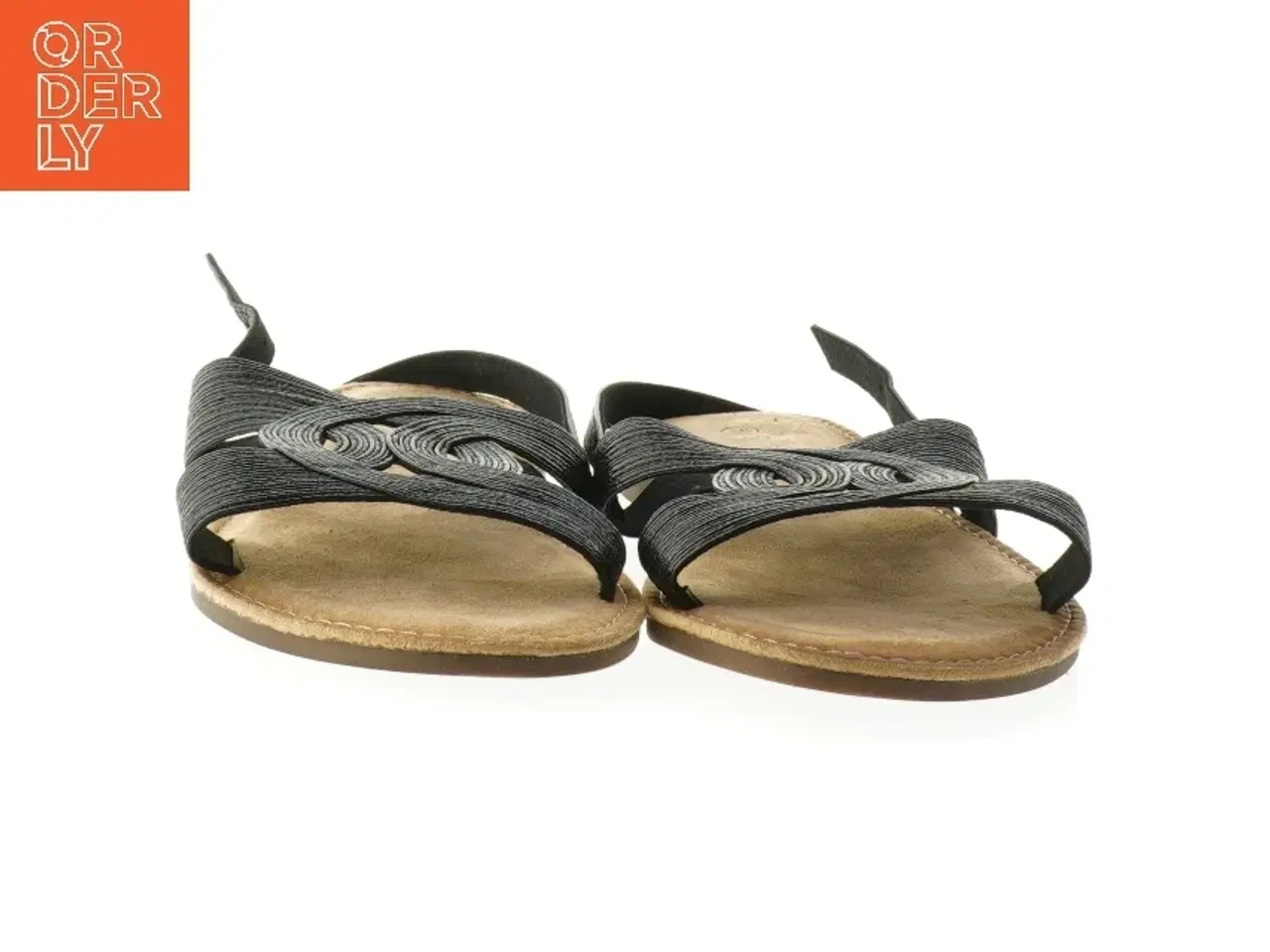 Billede 4 - Sorte sandaler str. 38 fra Sixthe Sens (str. 38 )