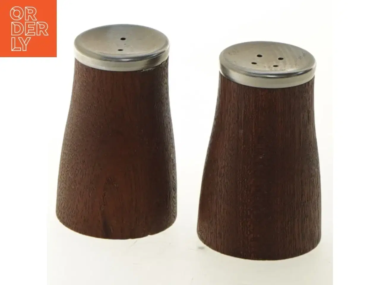 Billede 1 - Salt og Peber Sæt i teak (str. 7 cm)