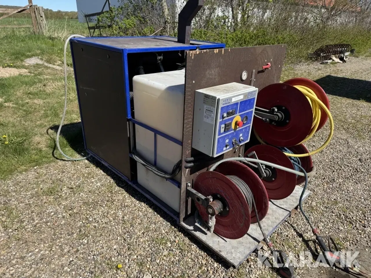 Billede 3 - Højtryksanlæg Aquila Triventek SD 352 PAT til Fliserens