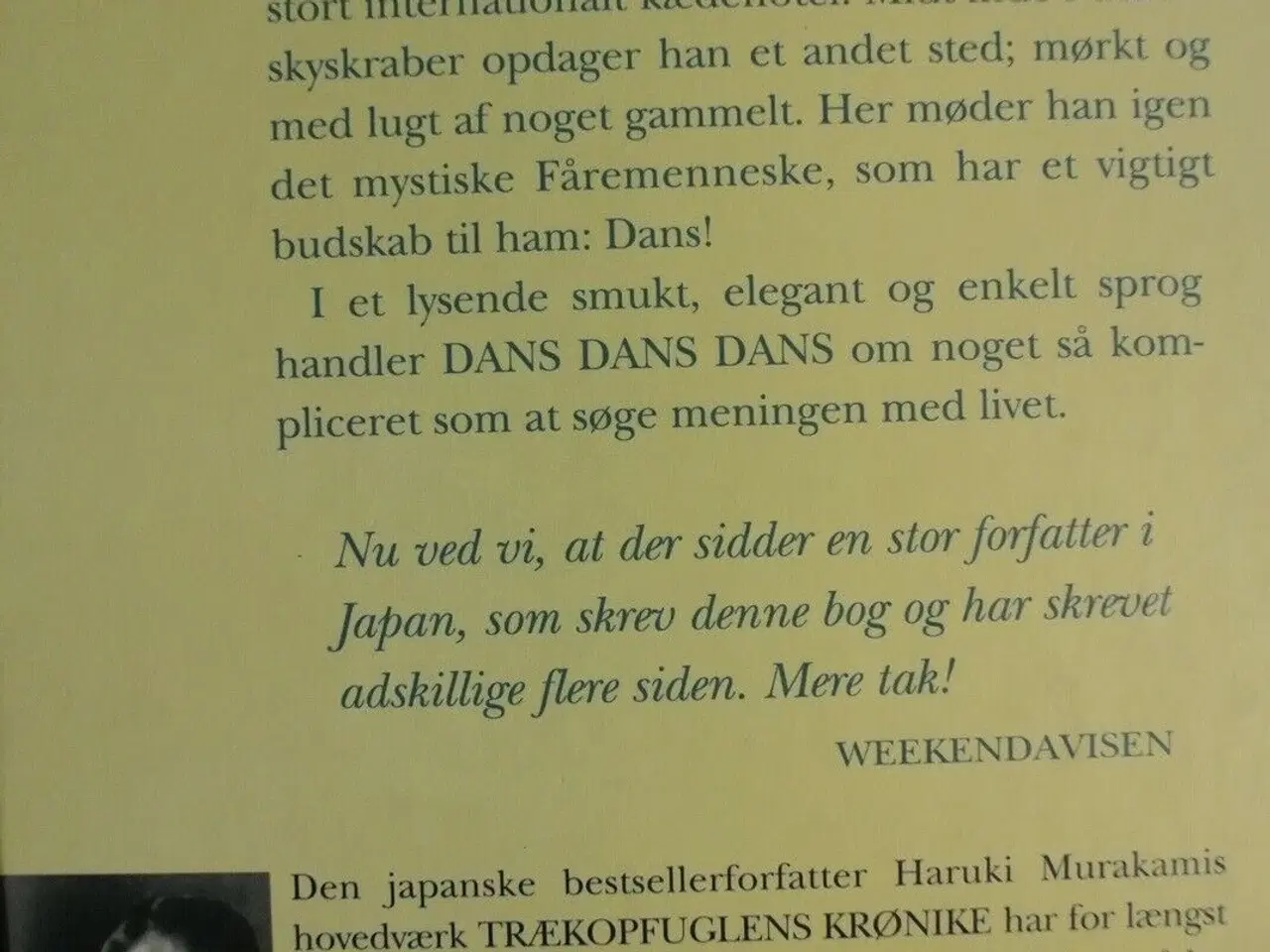 Billede 2 - dans dans dans, af haruki murakami, genre: roman