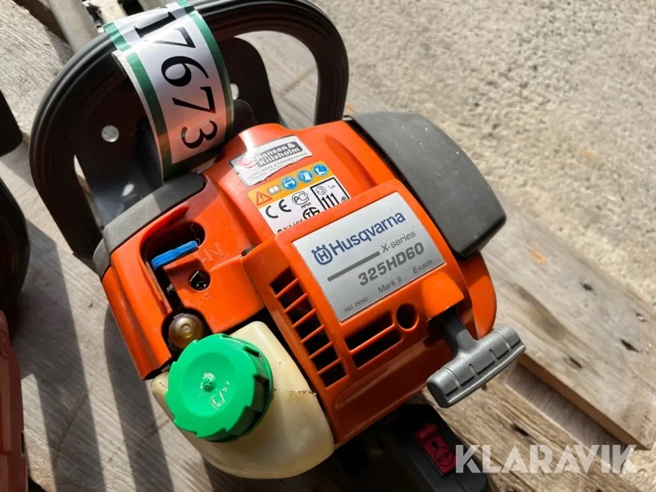 Billede 2 - Hækklipper/Motorsav Husqvarna 375XPG-325HD60