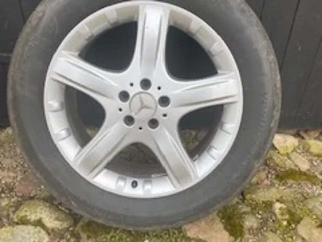 Billede 1 - 19" Alu Fælge med sommerdæk monteret