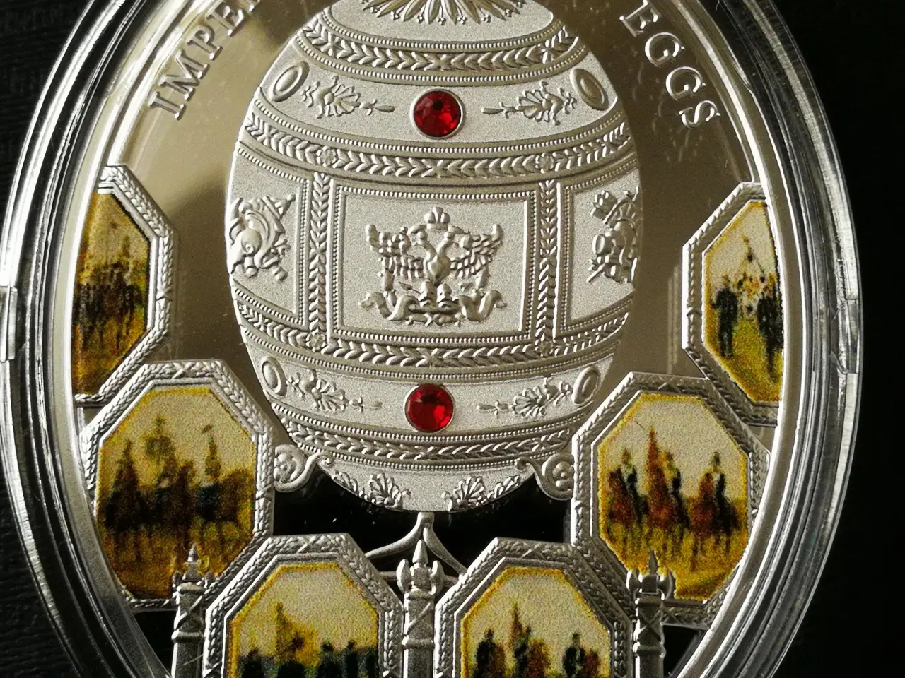 Billede 2 - Mønten "IMPERIAL Fabergé Egg" 