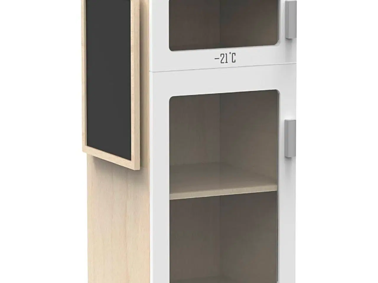 Billede 1 - VIGA Kølemontre i Træ - 76 cm Høj, Legemad Venlig