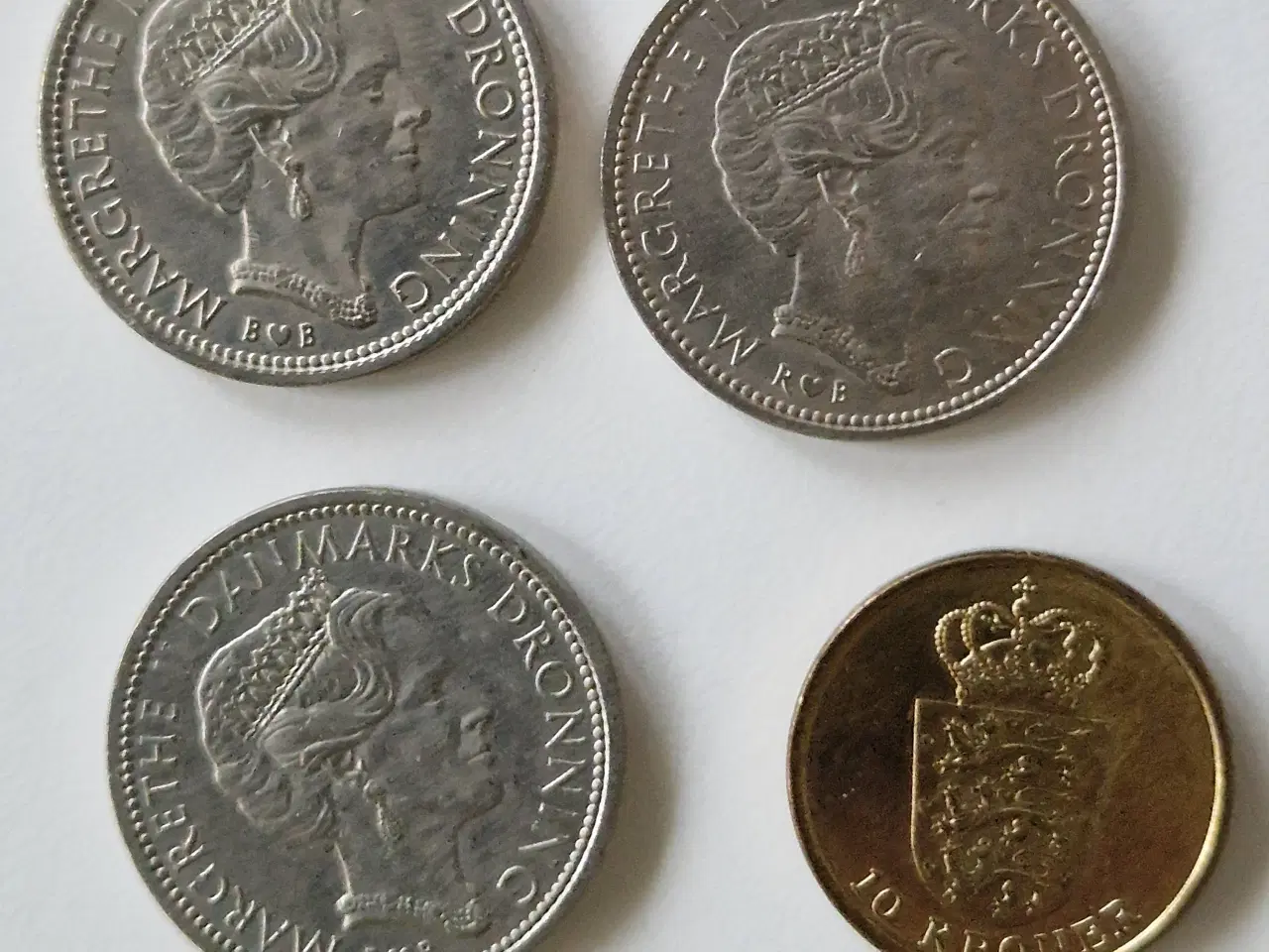 Billede 2 - 4 ti-kroner 1979, 1981, 1983, 2011