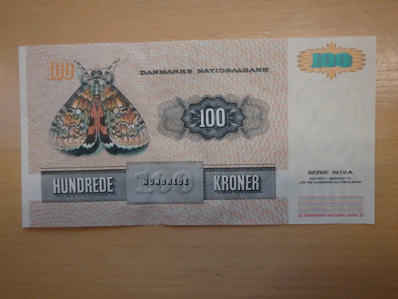 Billede 2 - Danmark 100 kr. i maleri og dyreserien Sieg 143, P