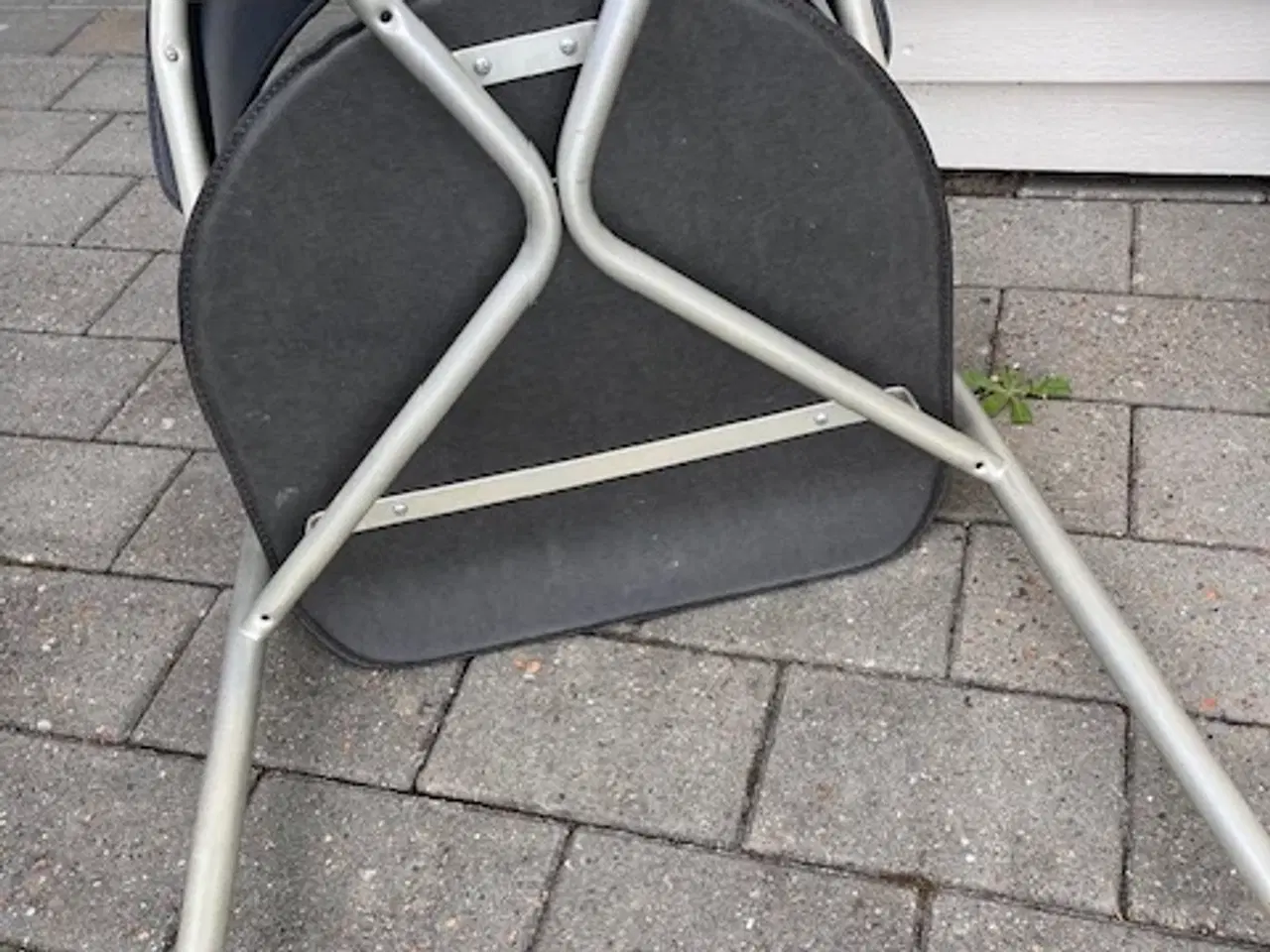 Billede 1 - 6 stk Spisebords stole m læder sæde