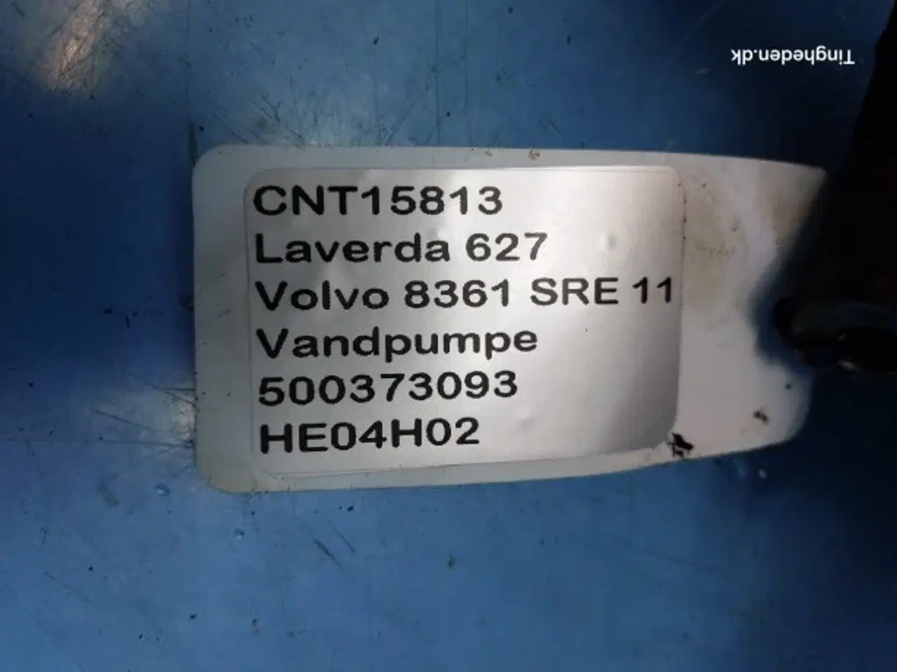 Billede 23 - Iveco 8361 SRE 11 Vandpumpe 500373093
