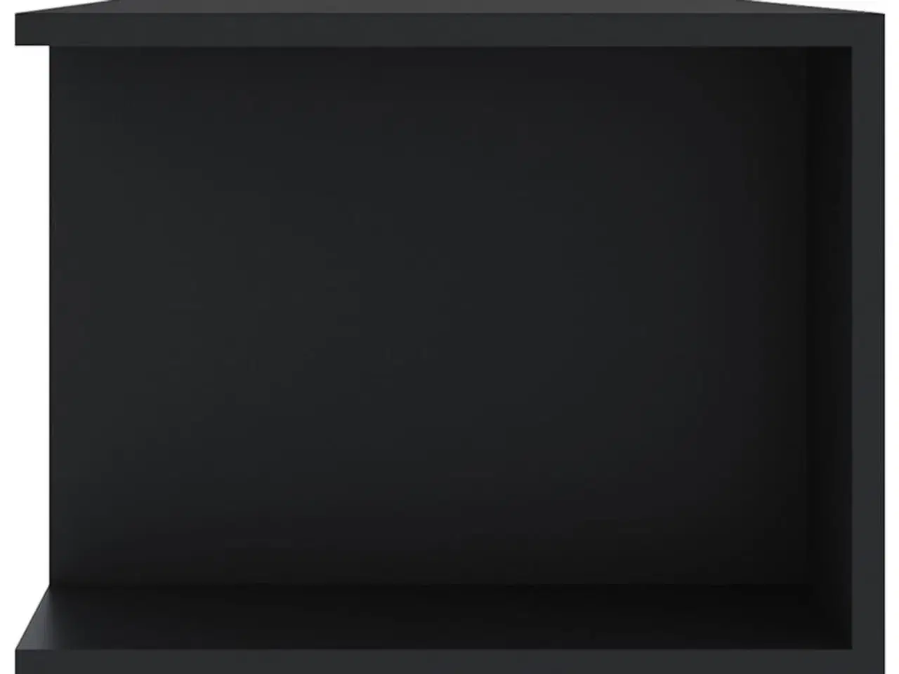 Billede 9 - Tv-skab med LED-lys 135x39x30 cm sort