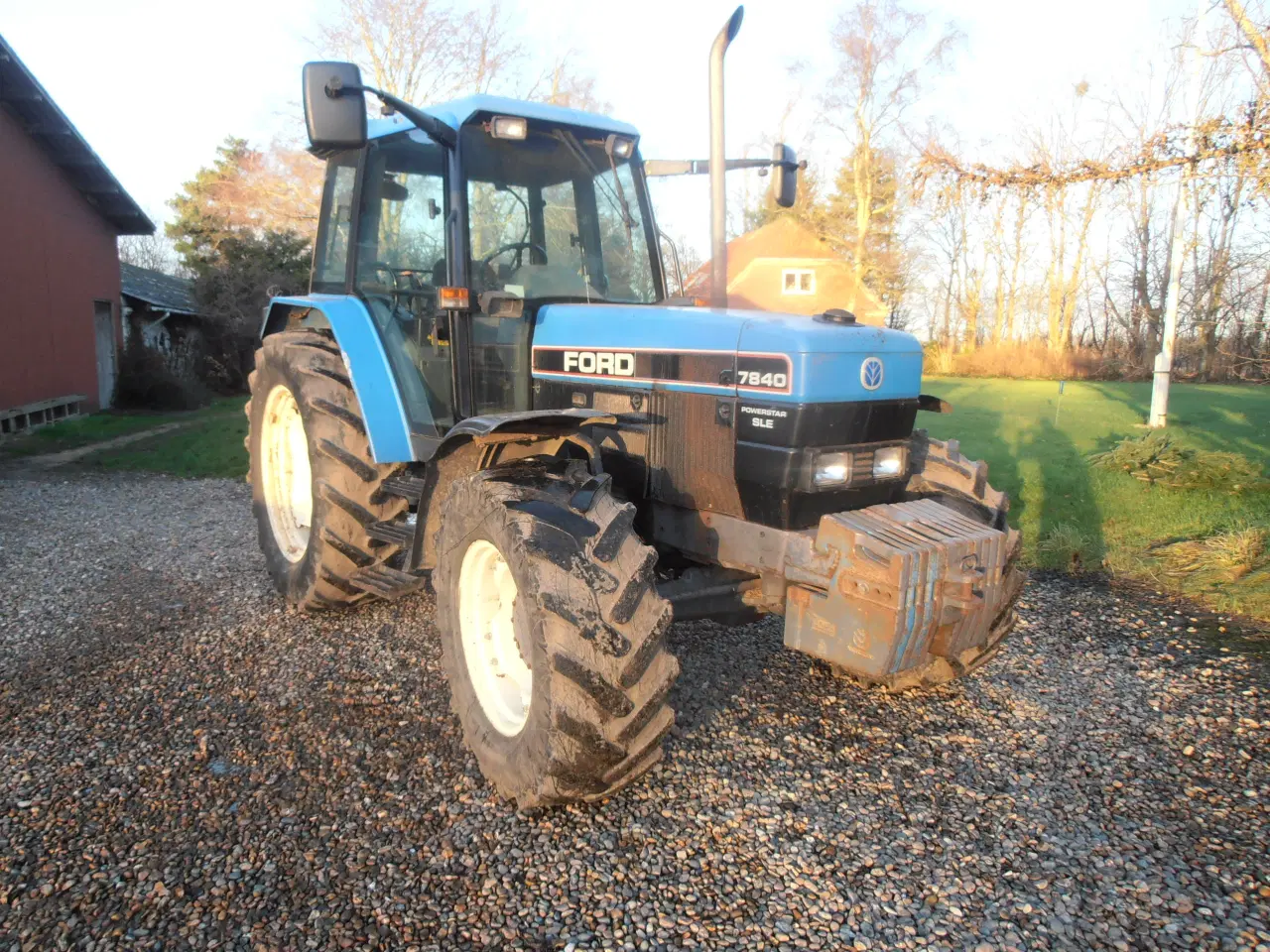 Billede 2 - Ford 7840 SLE . Traktor 