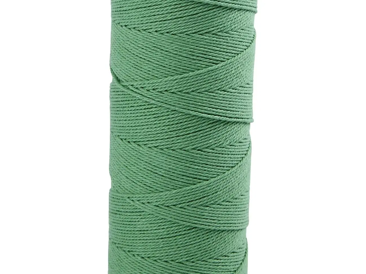 Billede 1 - Knyttegarn, L: 315 M, tykkelse 1 mm, Tynd kvalitet 12/12, lys grøn, 220g/ 1 ngl.