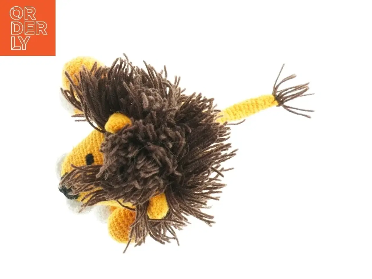 Billede 4 - Hæklet løvebamse (str. 25. x 13 cm)