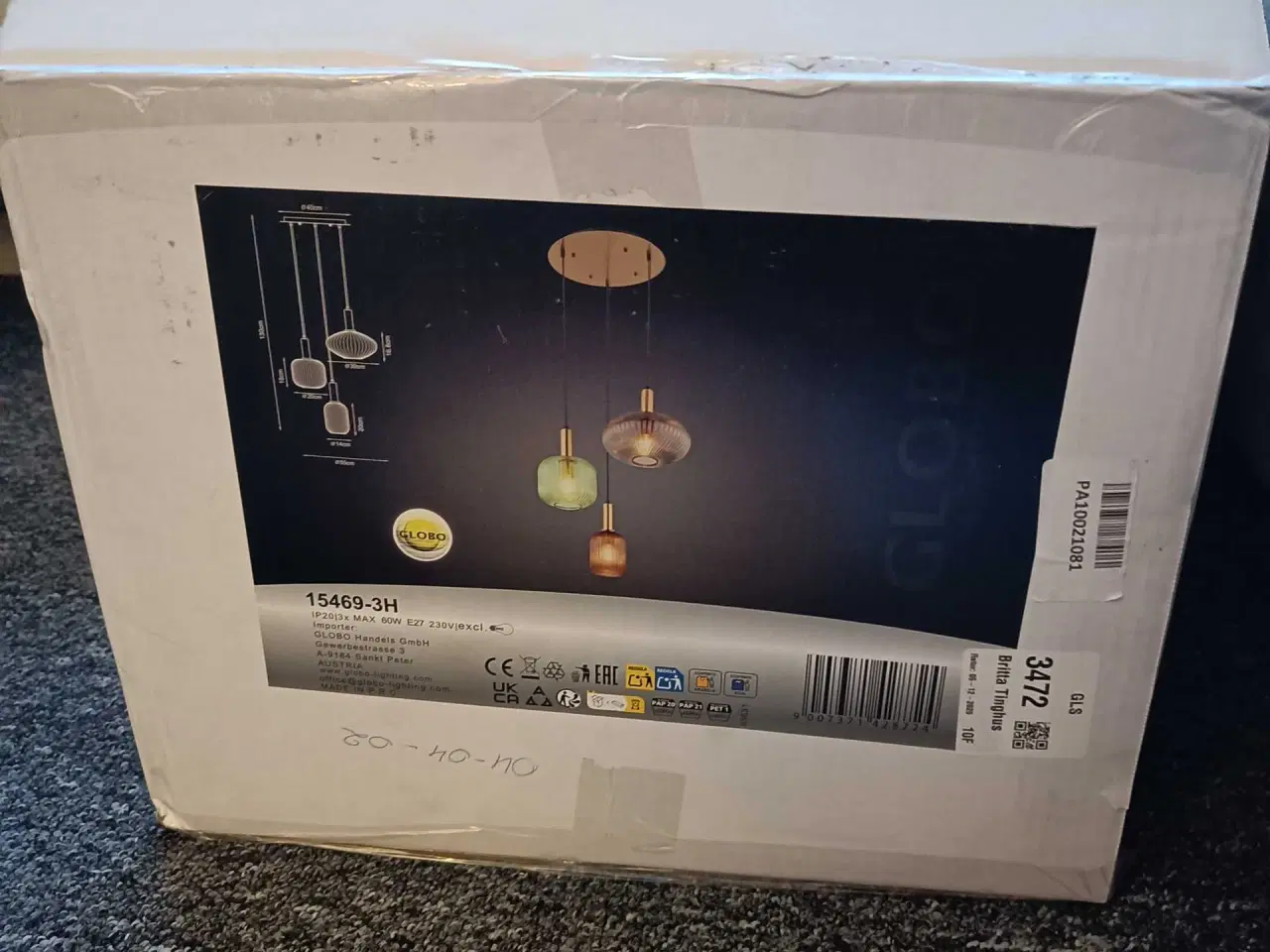 Billede 6 - Dyberg Larsen Opal 31 og glaspendel