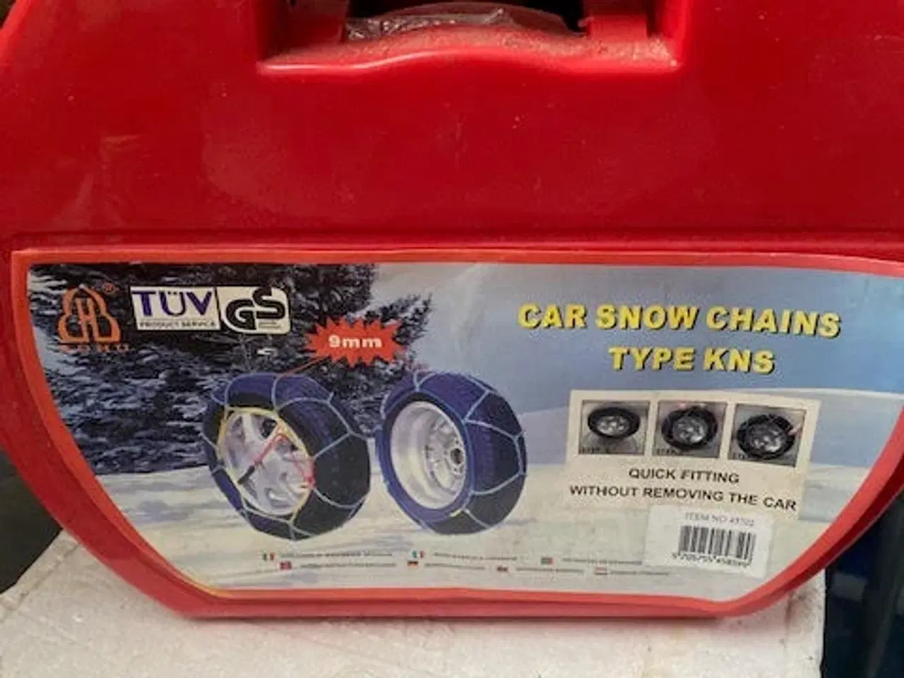 Billede 1 - Snekæder (ubrugte) Monteringsbeskriv. medfølger