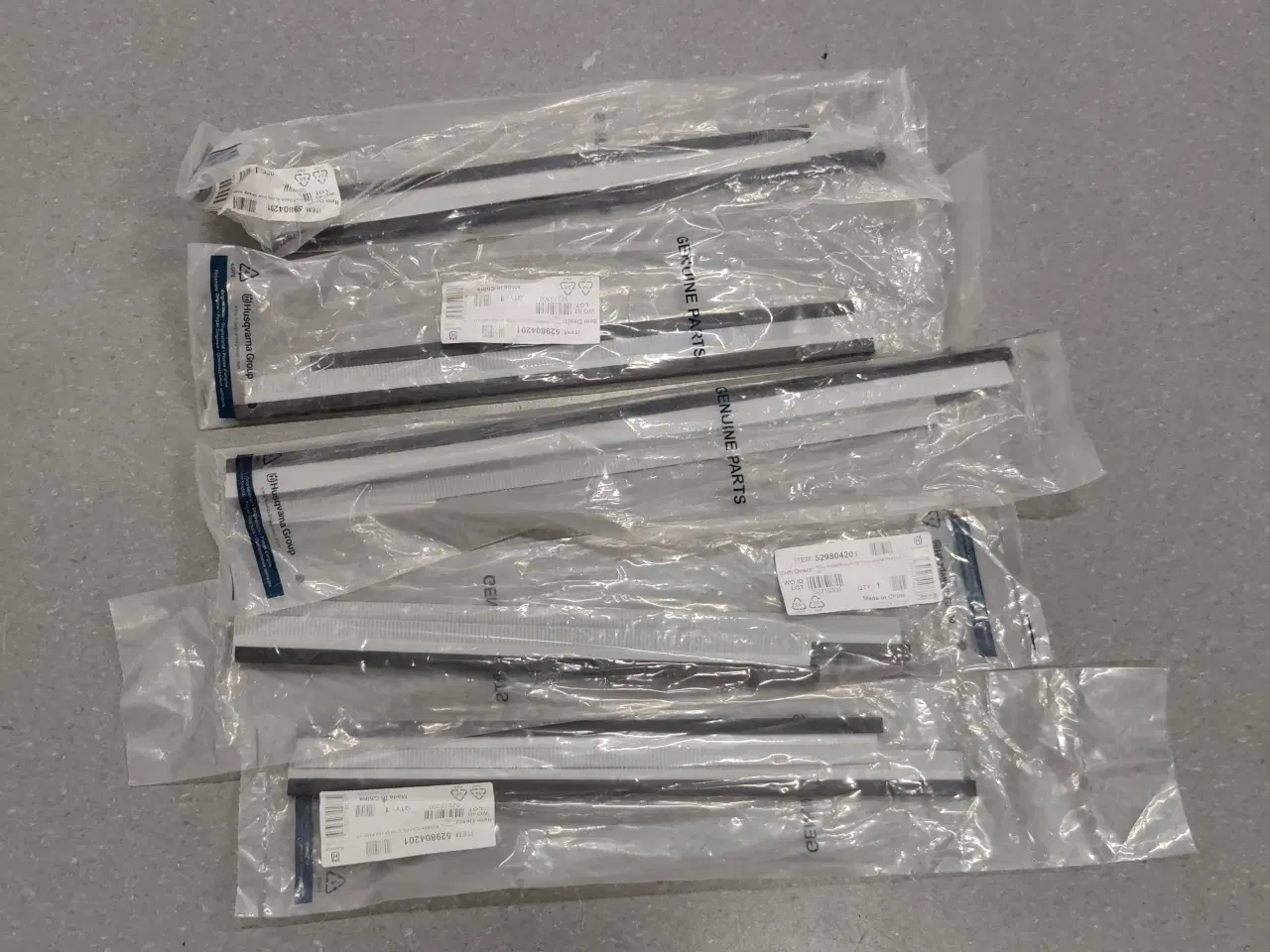 Billede 2 - Gummiblader til Husqvarna W 250 P 370 mm