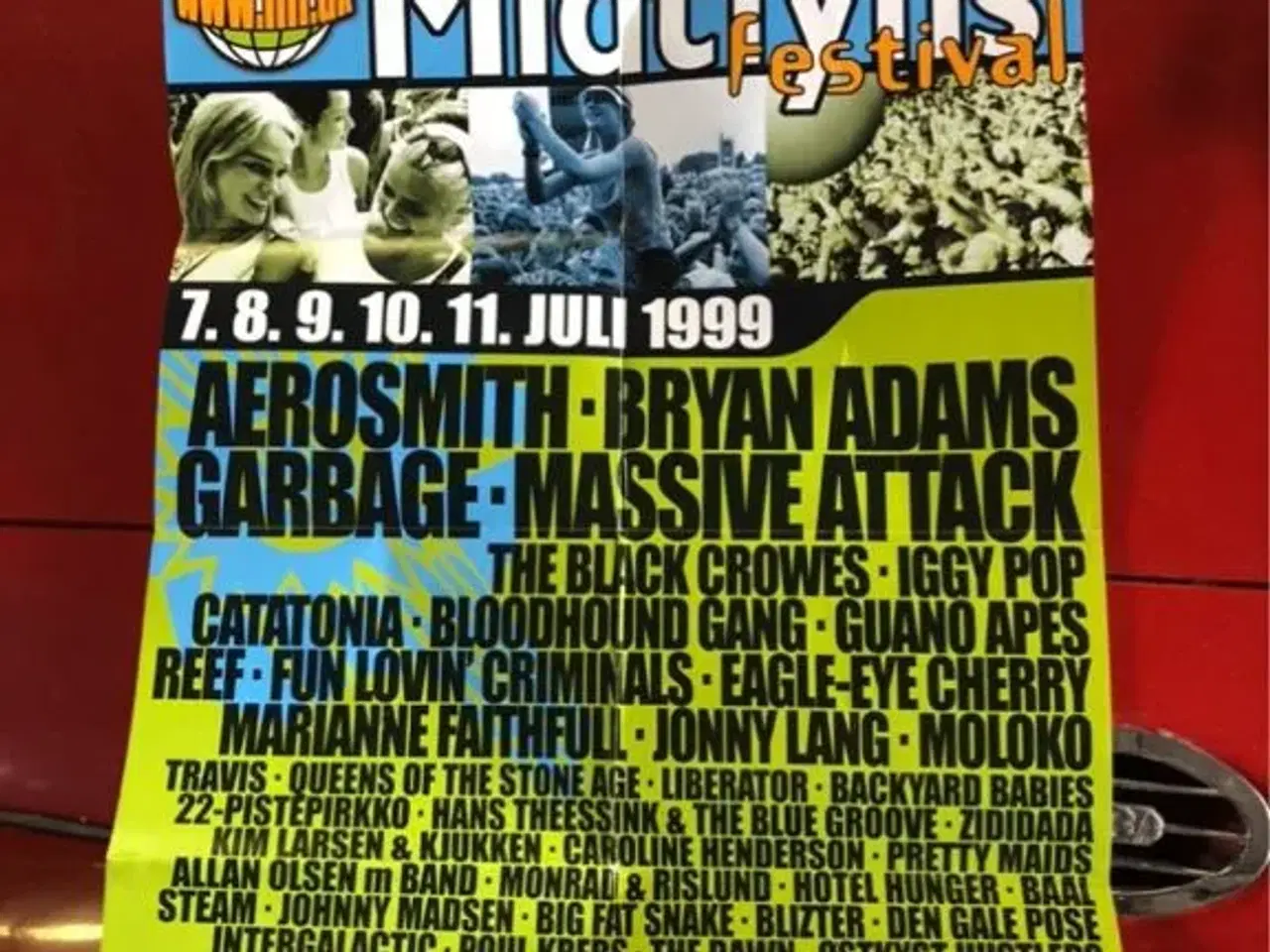 Billede 1 - Midtfyns festival plakat
