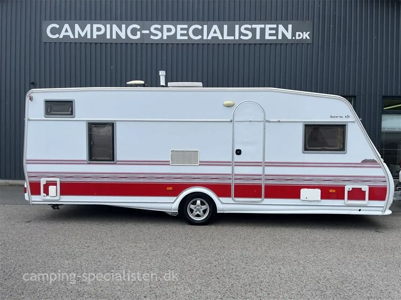 Billede 1 - 2007 - Kabe Safir TDL U KS   2007 Kabe Safir TDL med nyere mover - se den nu hos Camping-Specialisten