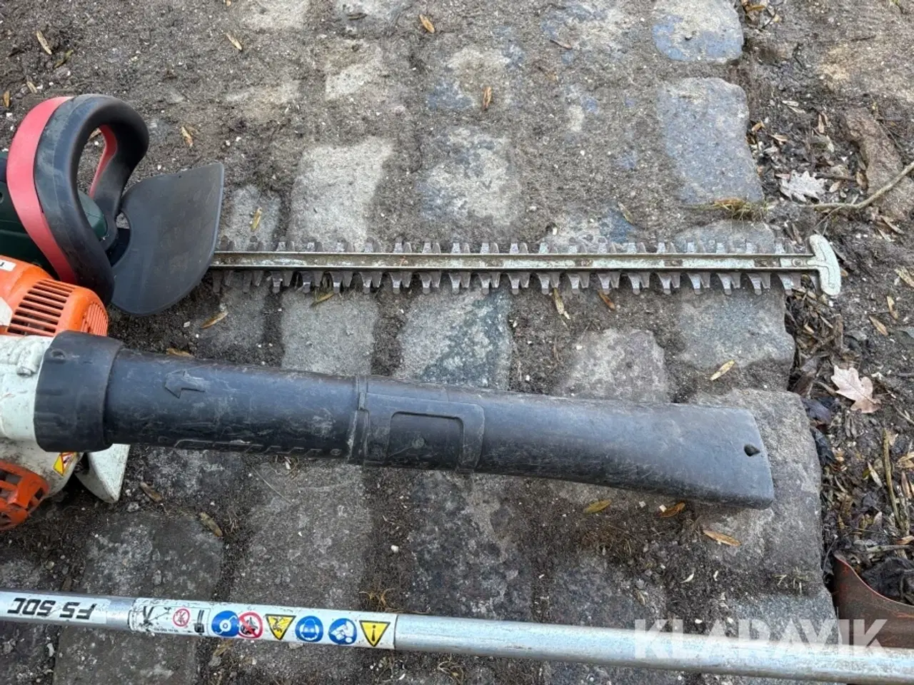 Billede 10 - Løvblæser, hækkeklipper og græstrimmer STIHL,metabo