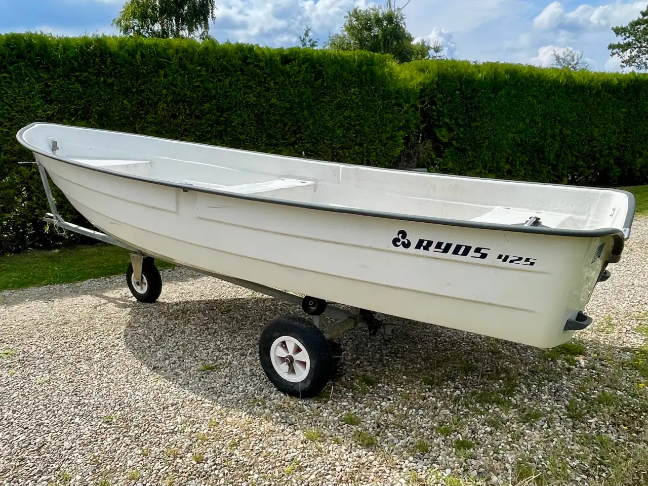 Billede 1 - Ryds 425 jolle incl. motor m.m. 