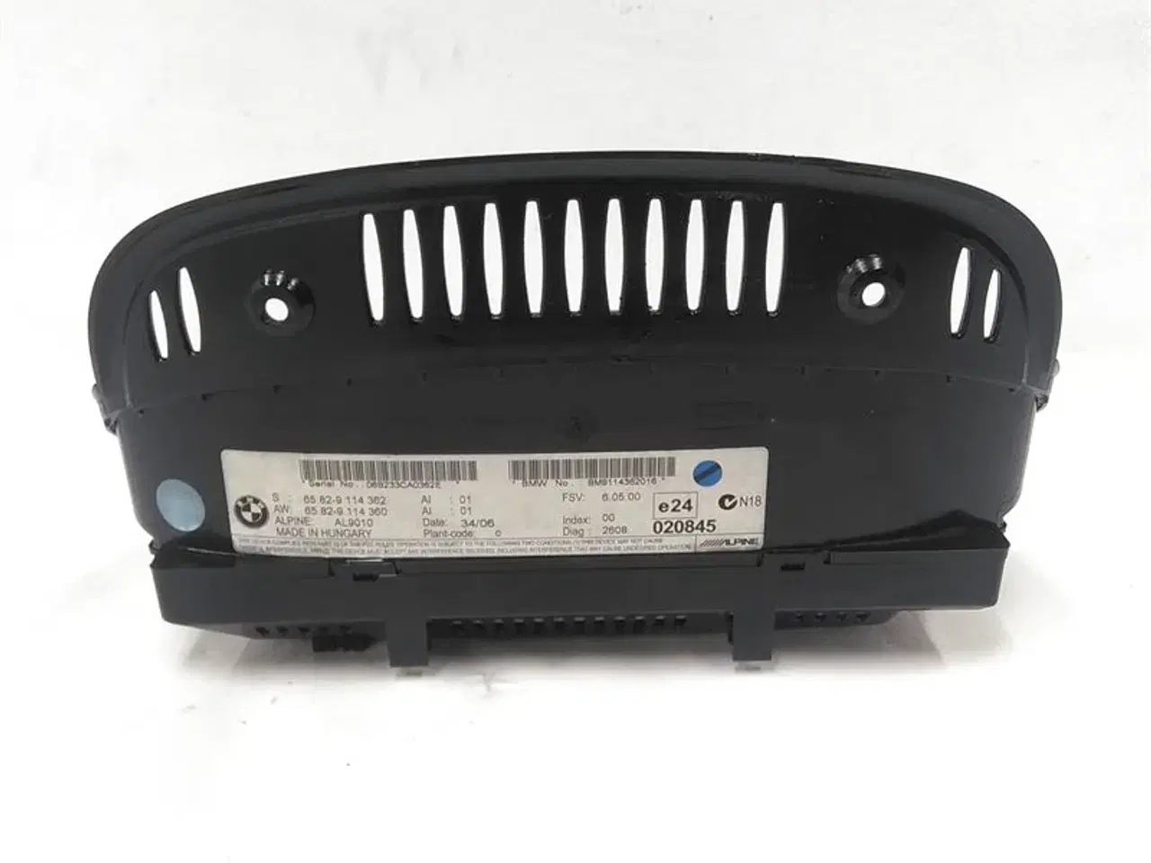 Billede 3 - Bordmonitor 8,8" K24109 BMW E60 E63 E61 E64 E90 E91 E92 E93 E60LCI E61LCI E63LCI E64LCI