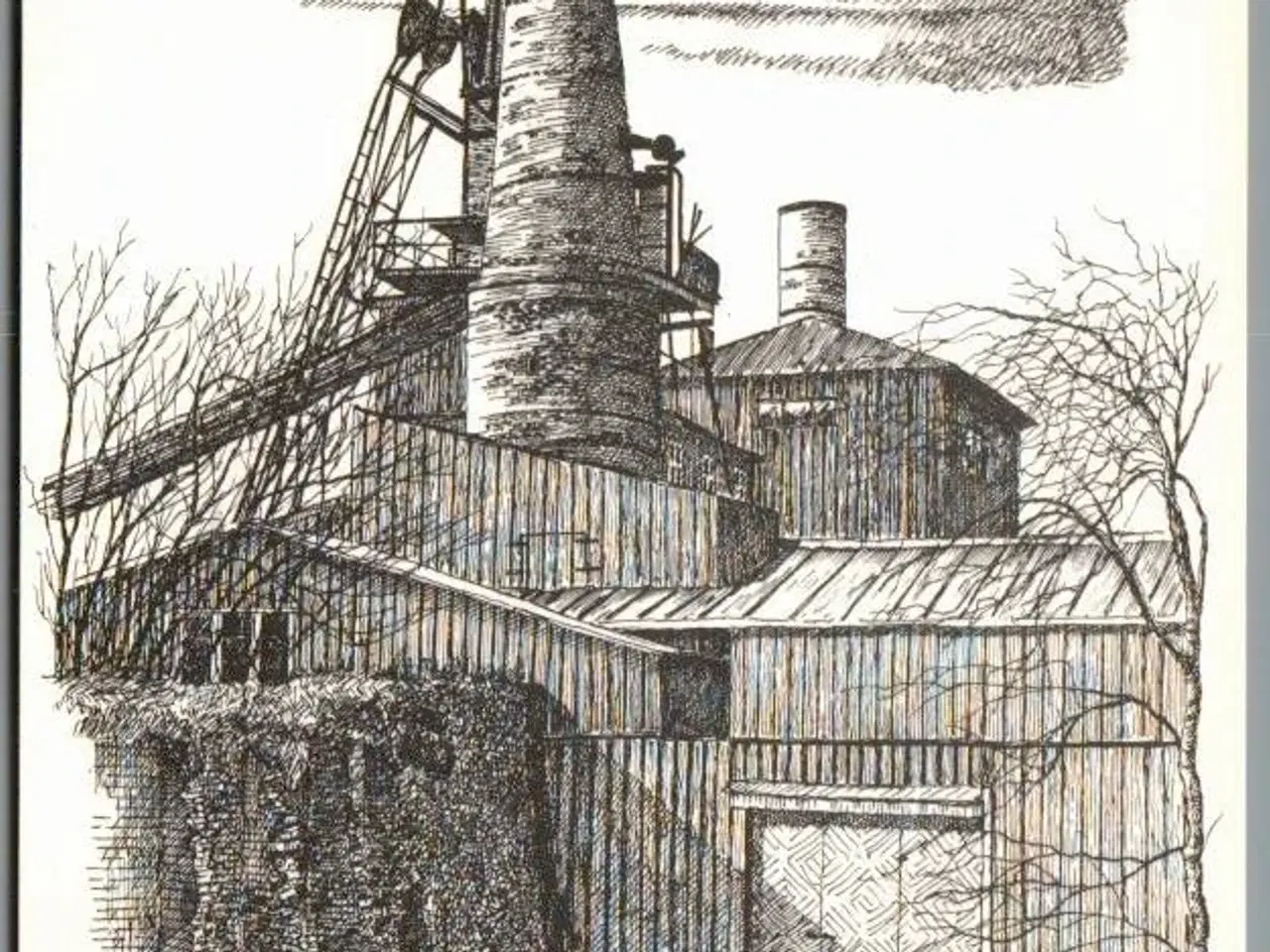 Billede 1 - Parti fra Mønsted Klakgruber - Postkort, - Ubrugt