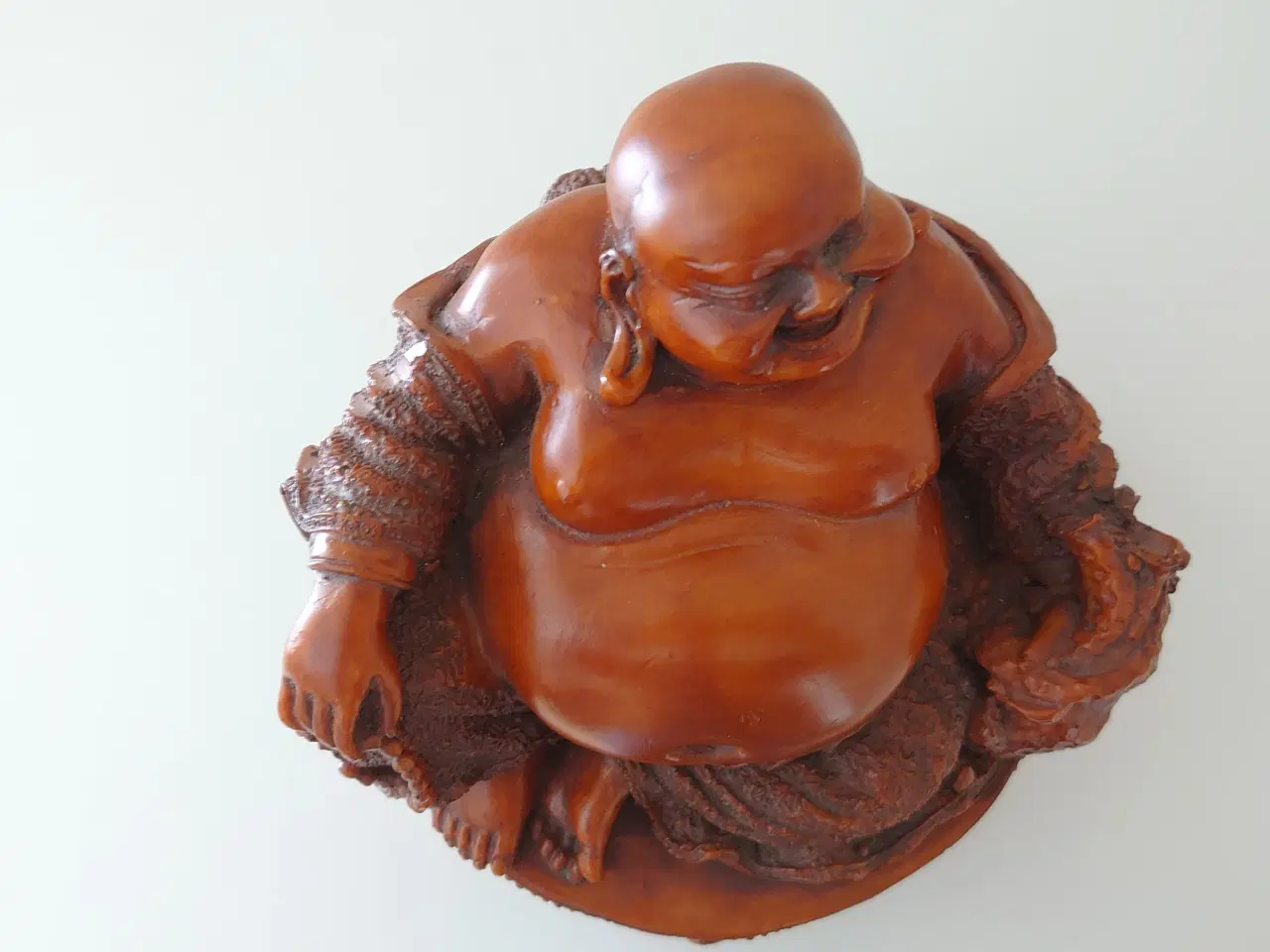 Billede 3 - Vintage Budda figur i ubekendt materiale.