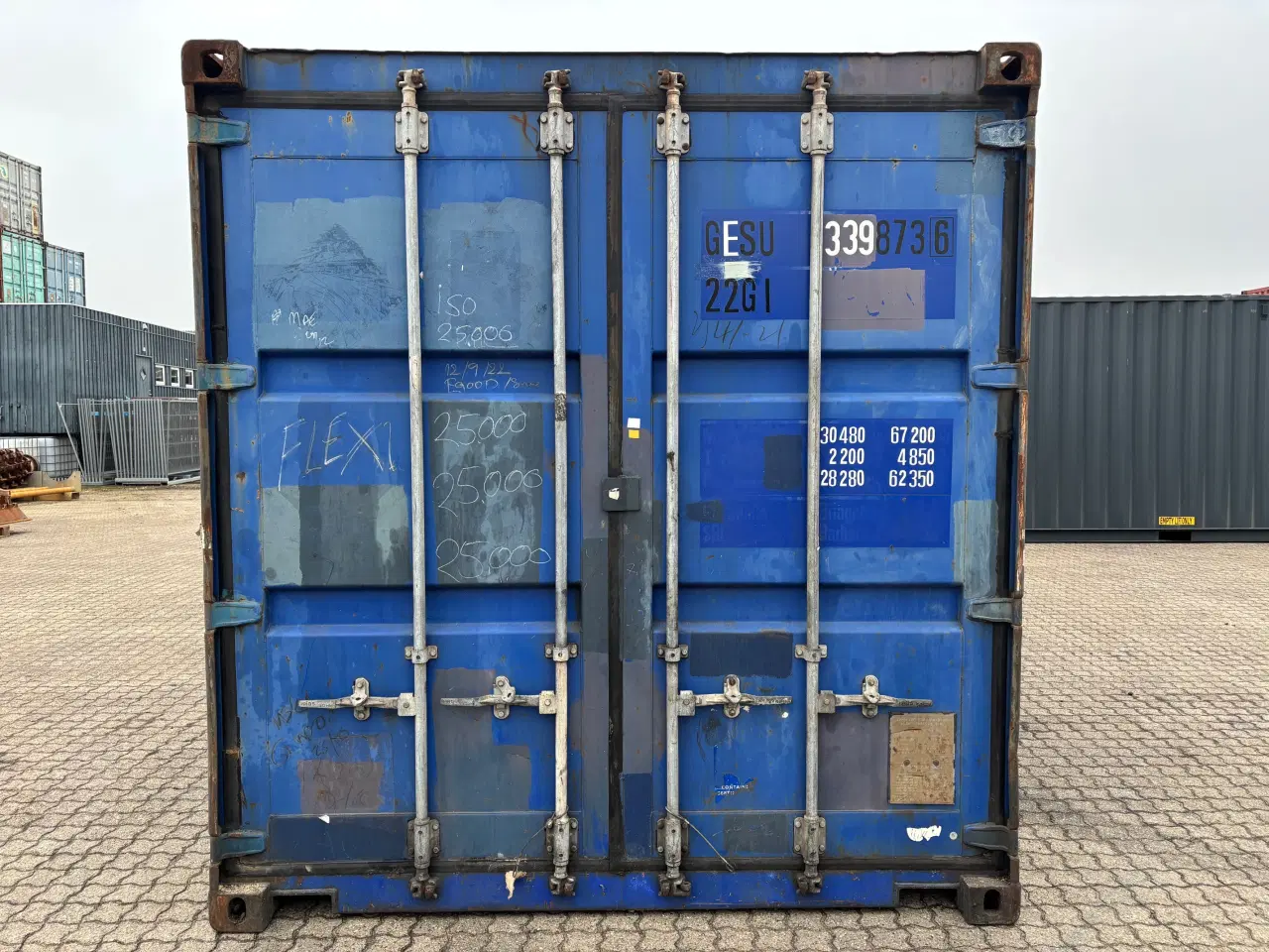 Billede 2 - 20 fods Isoleret Container- ID: GESU 339873-6