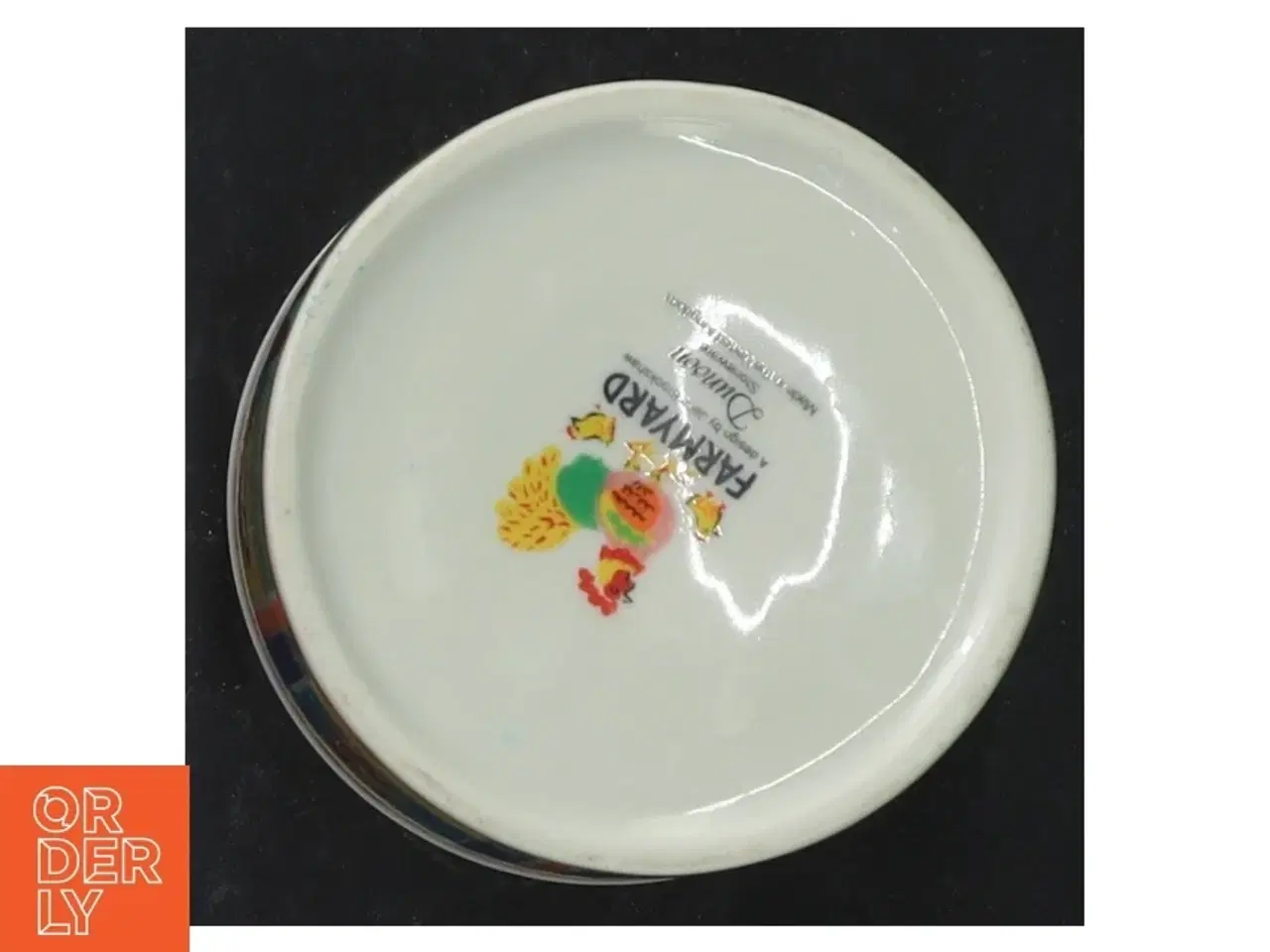 Billede 3 - Keramisk kop med dyremotiver (str. 9 cm)