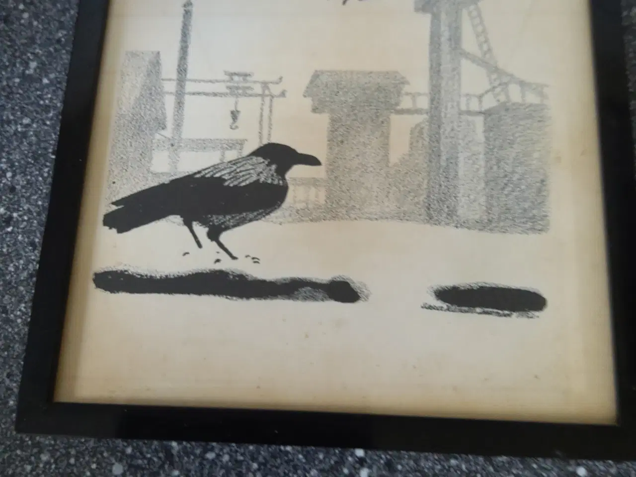 Billede 2 - Litografi fra 1952 af Sikker Hansen 
