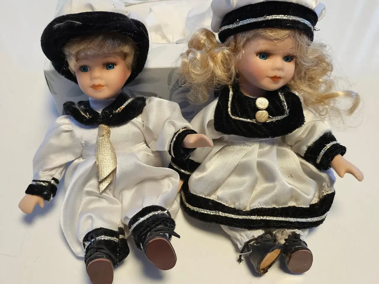 Billede 1 - Vintage porcelænsdukke fra 1980/90'erne.