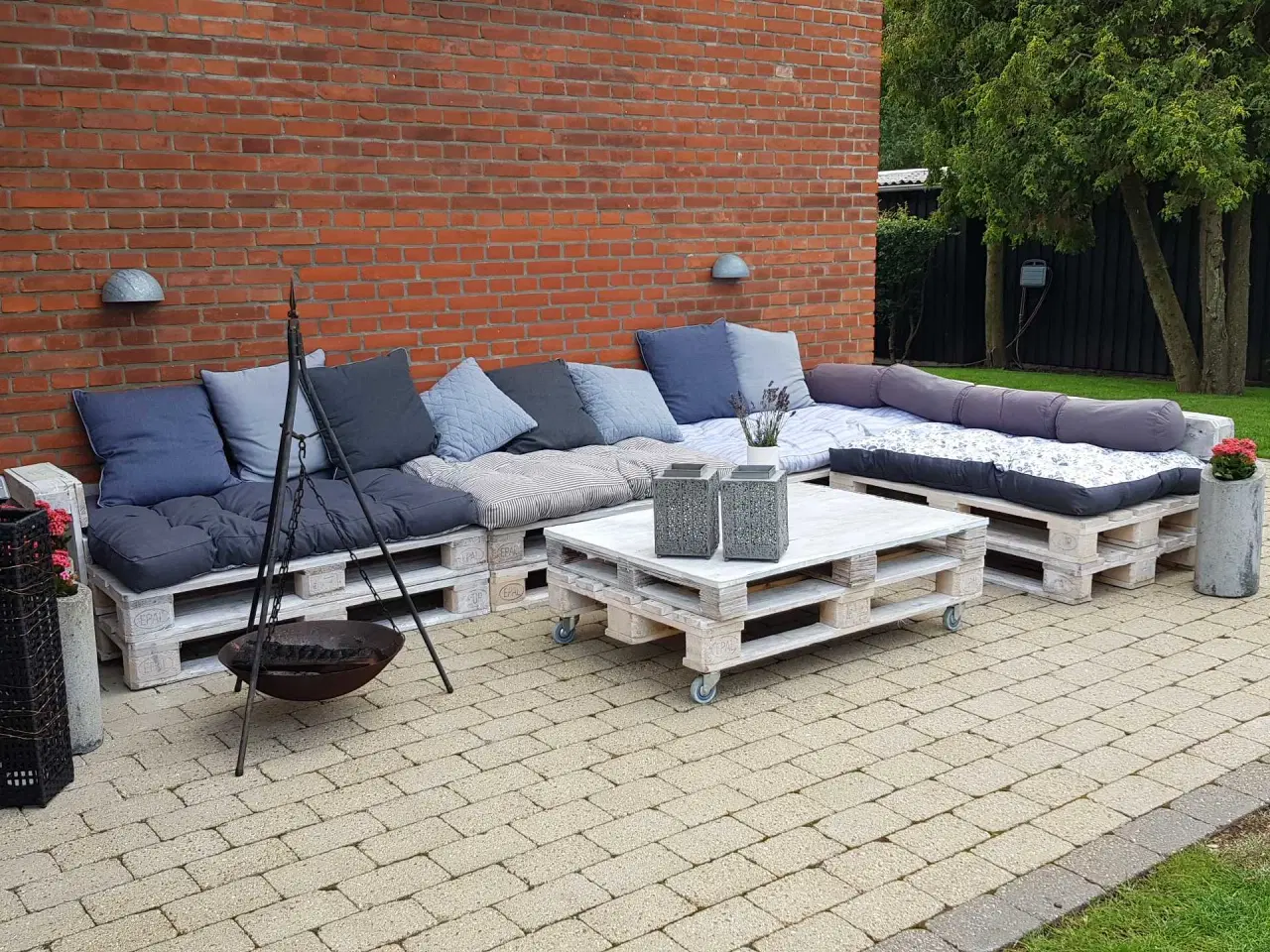 Billede 1 - Loungesæt af paller 